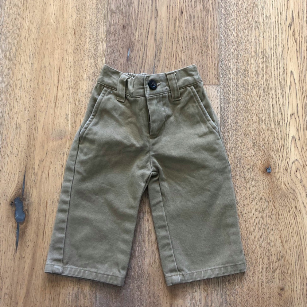 🦊 J&J Khaki Woven Pants
